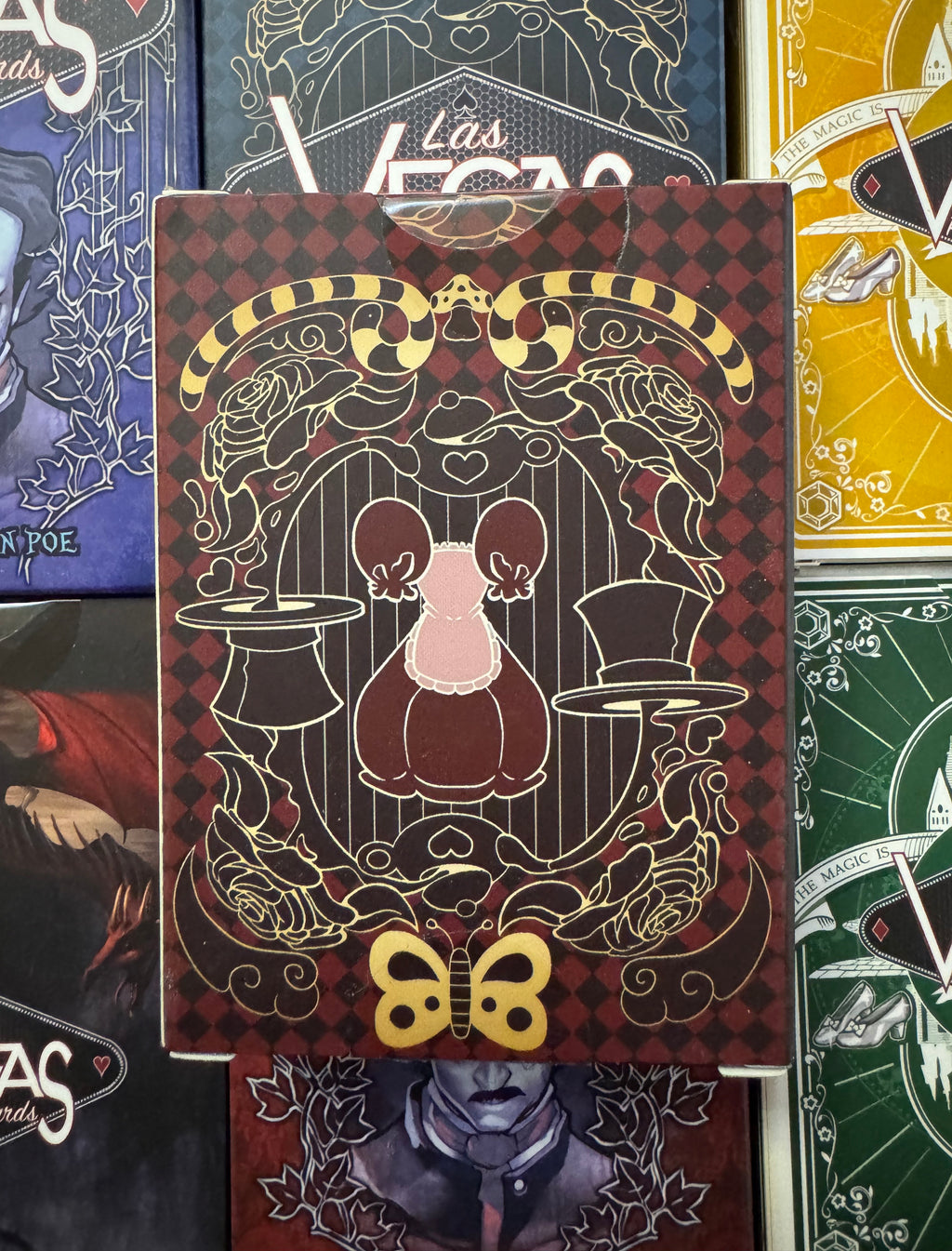 Las Vegas Playing Cards - Alice in Wonderland - Red Queen Deck