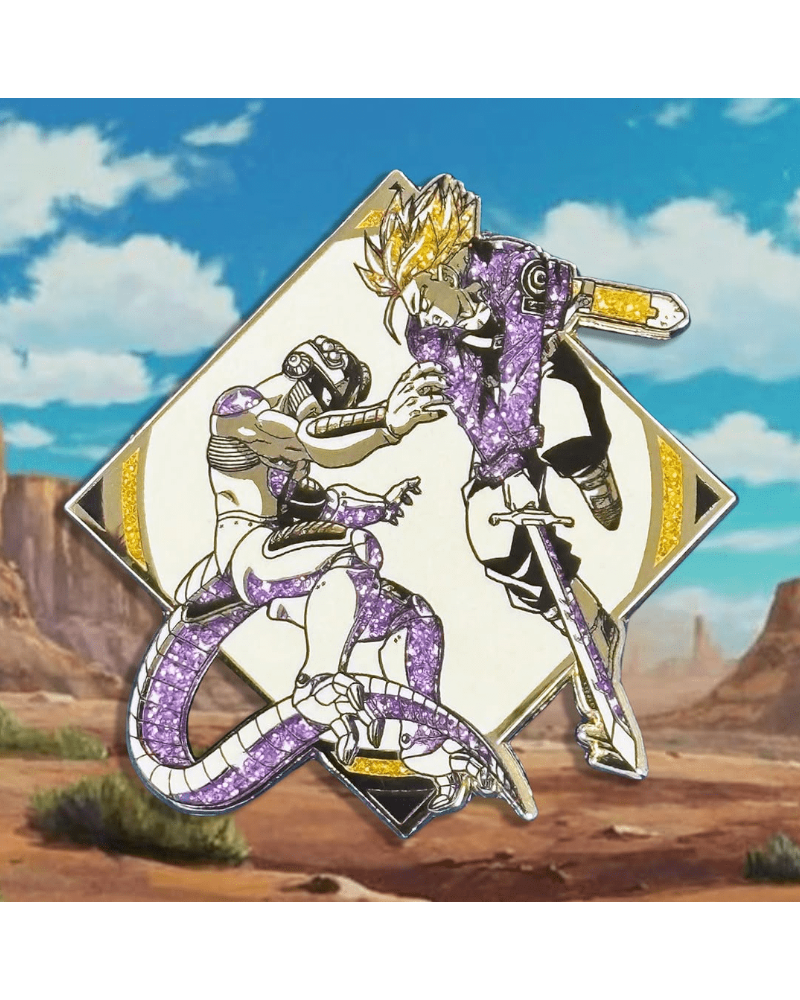 SDCC 2025 Exclusive - Dragon Ball Z Trunks vs Frieza Enamel Pin
