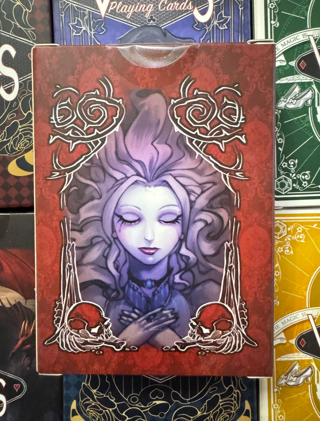 Las Vegas Playing Cards - Edgar Allan Poe - Red Death Deck