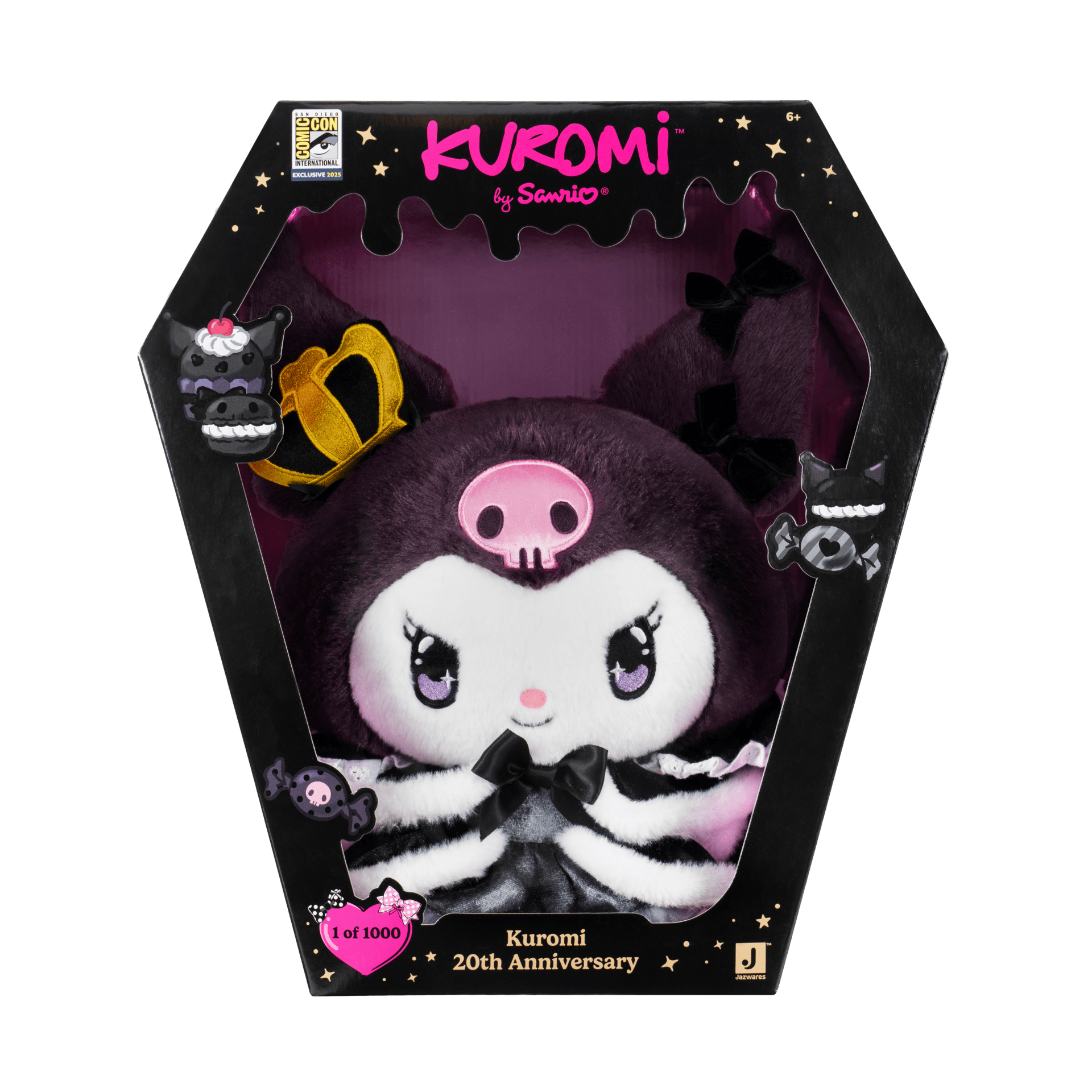 SDCC 2025 Exclusive - Hello Kitty and Friends Anniversary Plushes - Kuromi