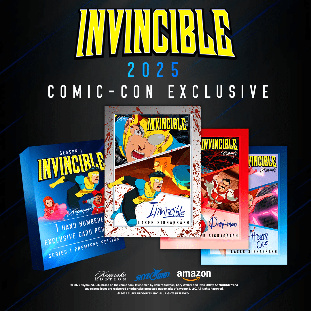 SDCC 2025 Exclusive - Invincible Laser Signagraph Autograph