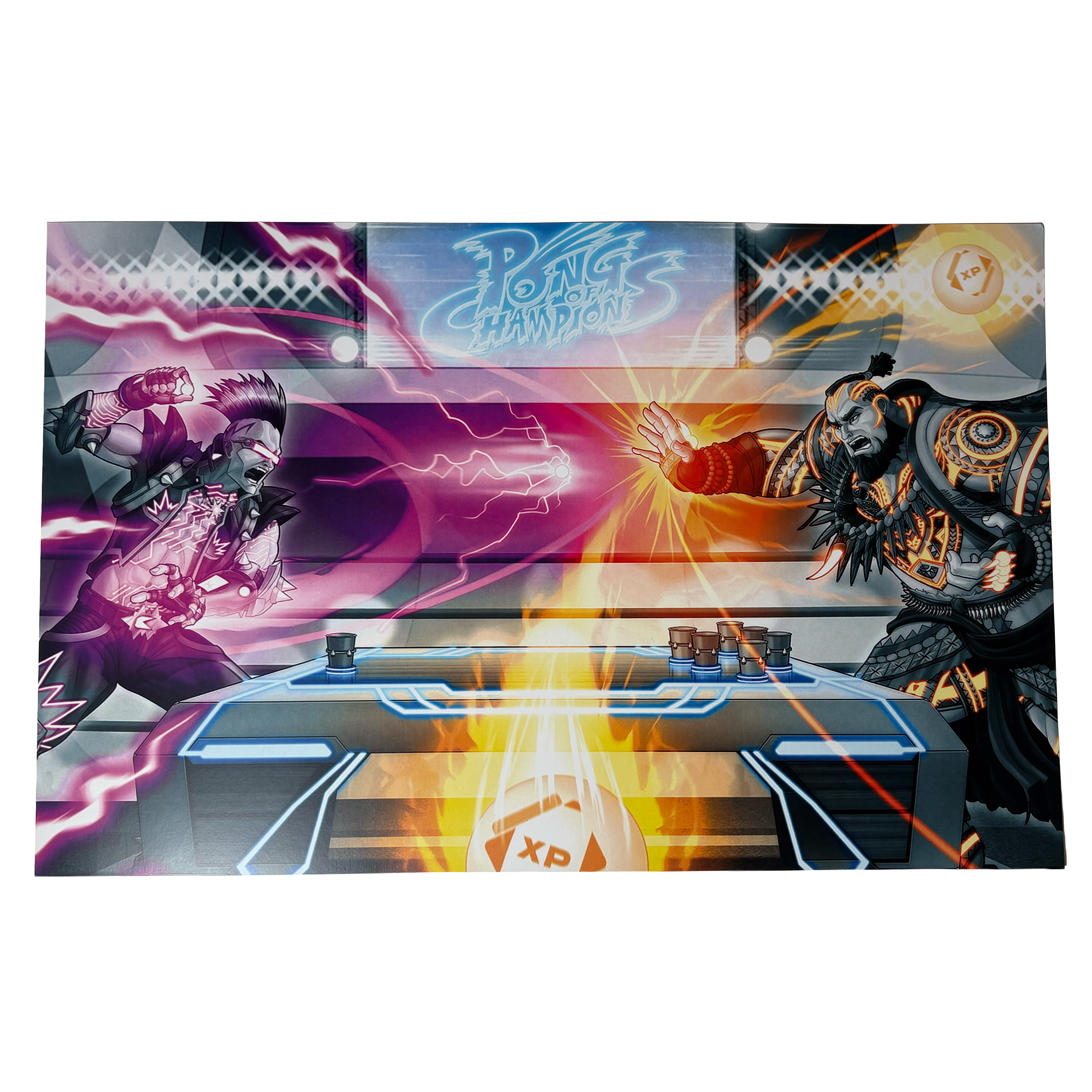 Pong of Champions Crash vs Koa 11x17 Small Poster