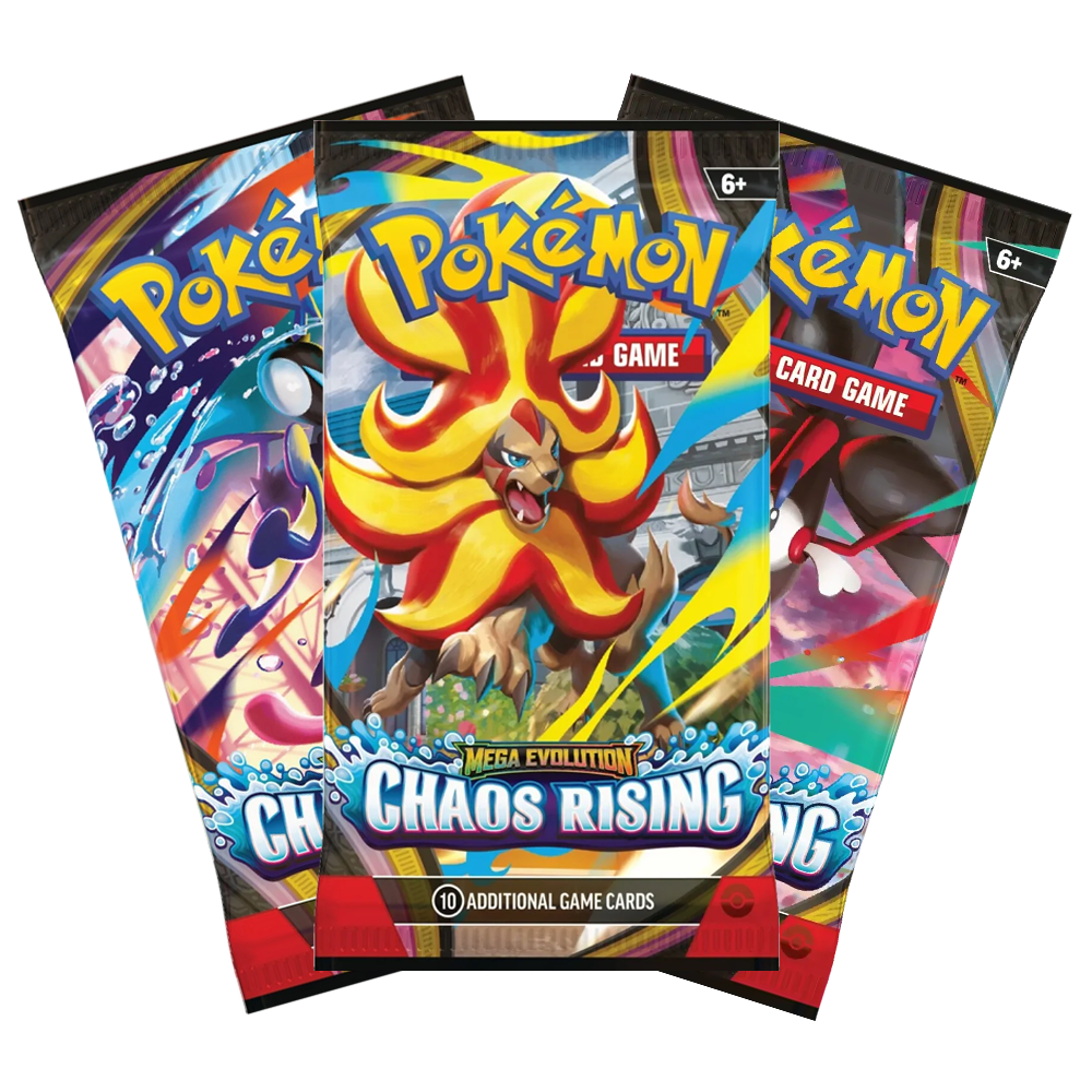 Pokemon - Chaos Rising Booster Pack (3x)