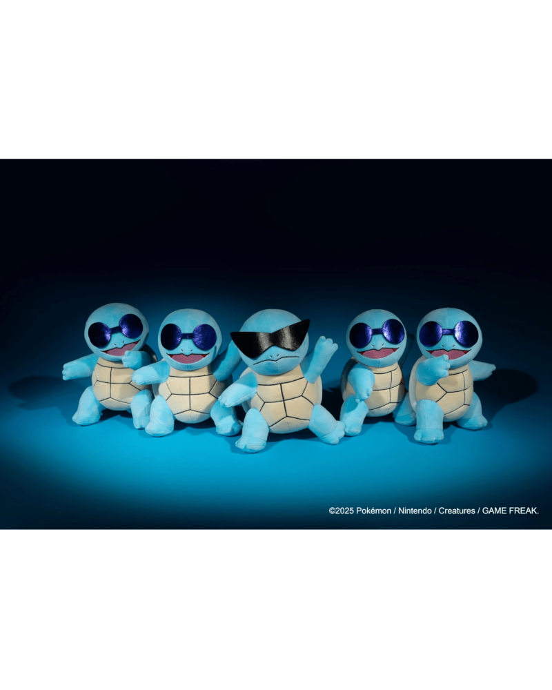 SDCC 2025 Exclusive - Pokemon Squirtle Squad 5pc Plush Set