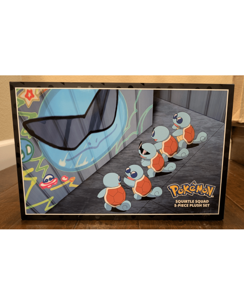 SDCC 2025 Exclusive - Pokemon Squirtle Squad 5pc Plush Set