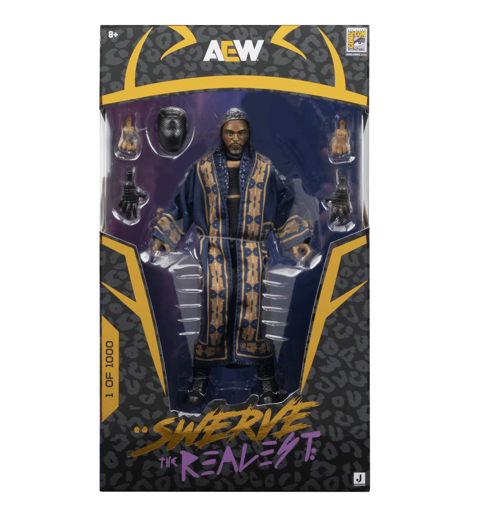 SDCC 2025 Exclusive - AEW Unrivaled Swerve Strickland Figure